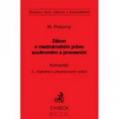 kniha Zákon o mezinárodním právu soukromém a procesním komentář, C. H. Beck 2004