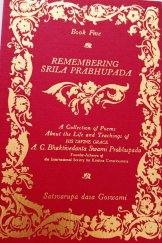kniha Remembering Srila Prabhupada, Book Five, Gita Nagari Press 1983