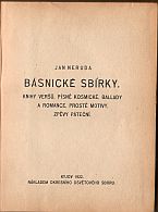 kniha Básnické sbírky, Okresní osvětový sbor 1922