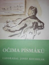 kniha Očima písmáků Díl I črty a povídky., Moravská knihovna 1940