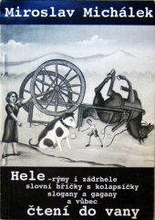 kniha Hele - rýmy i zádrhele, slovní hříčky s kolapsíčky, slogany a gagany a vůbec čtení do vany, Společnost nevidomých a slabozrakých ČR 1995