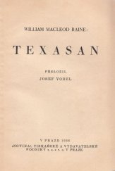 kniha Texasan, Novina 1936