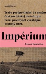 kniha Impérium, Absynt 2016