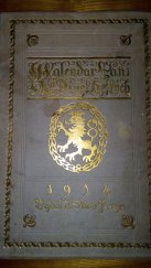 kniha Kalendář paní a dívek českých 1914, J. Otto v Praze 1914
