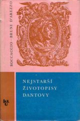 kniha Nejstarší životopisy Dantovy, Státní nakladatelství krásné literatury a umění 1965