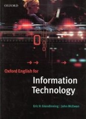 kniha Oxford English for Information Technology Student’s Book, Oxford University Press 2002