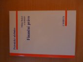 kniha Finanční právo, C. H. Beck 1995