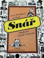 kniha Anny Novákové ze Lhoty Snář obsahující výklad všech snů, Vaněk & Votava 1921