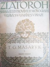 kniha T.G. Masaryk. I., Spolek výtvarných umělců Mánes 1928