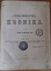 kniha Česko-moravská kronika. Kn. 2, I.L. Kober 1868