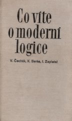 kniha Co víte o moderní logice, Horizont 1981