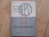 kniha Výroba kaseinu, Průmyslové vydavatelství 1950