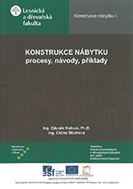 kniha Konstrukce nábytku I, Mendelova univerzita v Brně 2013