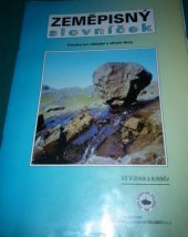 kniha Zeměpisný slovníček příručka pro střední školy, Nakladatelství České geografické společnosti 1996