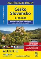 kniha Česko, Slovensko - autoatlas 1 : 200 000, Kartografie 2015
