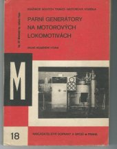 kniha Parní generátory na motorových lokomotivách, Nadas 1968
