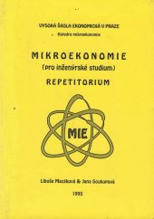 kniha Mikroekonomie (pro inženýrské studium) : repetitorium, Melandrium 1995