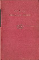 kniha Slezské písně Stužkonoska modrá, SNKLHU  1960