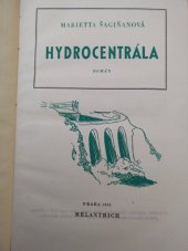 kniha Hydrocentrála Román, Melantrich 1951