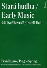 kniha Stará hudba 9/5 = Early music 9/5 : Dvořáková síň : Pražské jaro : 65. mezinárodní hudební festival, Pražské jaro