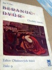 kniha Beranuc dvůr chodský román, Obzina 1924