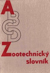 kniha Zootechnický slovník, SZN 1963