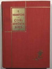 kniha Čtyři děvčata a pes Dívčí román, Josef Hokr 1934