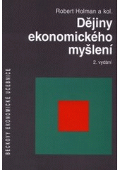 kniha Dějiny ekonomického myšlení, C. H. Beck 2001