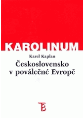 kniha Československo v poválečné Evropě, Karolinum  2004