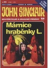 kniha Márnice hraběnky L., MOBA 2011