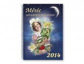 kniha Měsíc zahradníkem Krásné paní s přílohou kalendáře na rok 2014, Krásná paní 2013