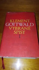 kniha Vybrané spisy ve dvou svazcích, Státní nakladatelství politické literatury 1954