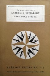 kniha Lazebník sevillský Figarova svatba, SNKLHU  1956