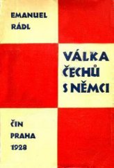 kniha Válka Čechů s Němci, Čin 1928