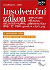 kniha Insolvenční zákon, Leges 2018