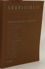kniha Souvislosti 4/2003 Revue pro literaturu a kulturu , Sdružení pro souvislosti 2003