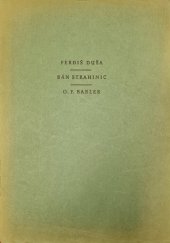 kniha Bán Strahinič - Cyklus 13 dřevorytů Ferdiše Duši, Jaroslav Picka 1941