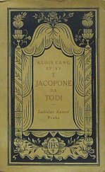 kniha Jacopone da Todi blázen pro Krista, Ladislav Kuncíř 1922