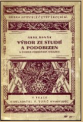 kniha Výbor ze studií a podobizen, F. Topič 1928