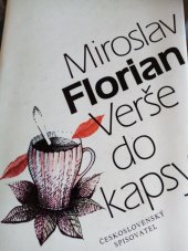 kniha Verše do kapsy, Československý spisovatel 1986