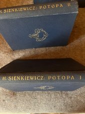 kniha Potopa Hist. rom. pro dospěl. mládež, Kvasnička a Hampl 1925