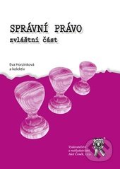 kniha Správní právo zvláštní část, Aleš Čeněk 2009