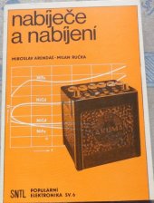 kniha Nabíječe a nabíjení, SNTL 1987