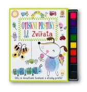 kniha Otiskni prstíky Zvířata, Svojtka 2023