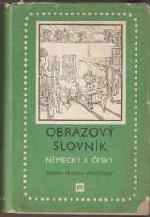 kniha Obrazový slovník německý a český, SPN 1957