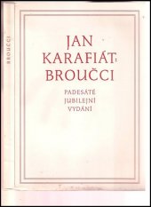 kniha Broučci padesáté jubilejní vydání, Synodní rada českobratrské církve evangelické 1941