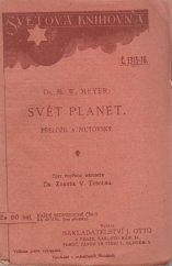 kniha Svět planet, J. Otto 1908