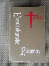 kniha Františkánské Prameny I., Křesťanská akademie 1982