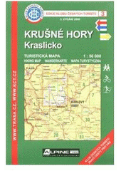 kniha Krušné hory, Kraslicko turistická mapa, Trasa 2009