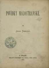 kniha Povídky malostranské, Edvard Grégr a Ferdinand Dattel 1878